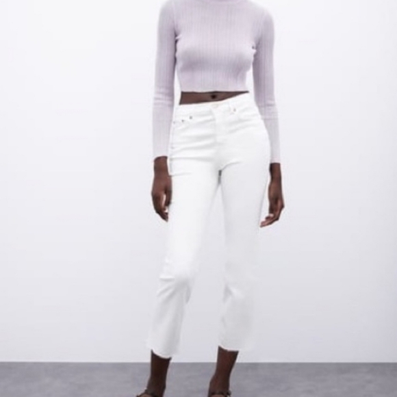 Zara ZW THE DREED FLARE JEANS - 127776381-406-